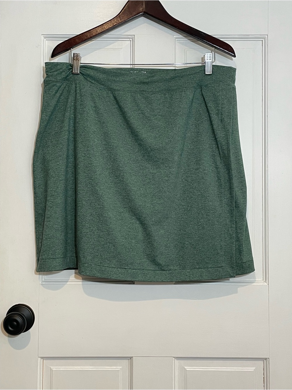Duluth Trading Alaskan Hardgear Skort Women’s XL Green Stretch Athletic Hiking